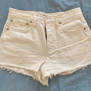 Madewell cutoff shorts